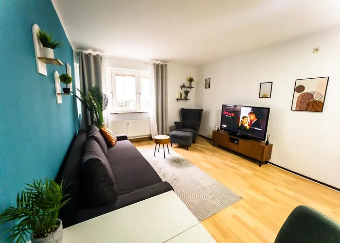 Zentrale Stadtwohnung Mit Kueche - Wifi I Centre With Kitchen Daire Ulm